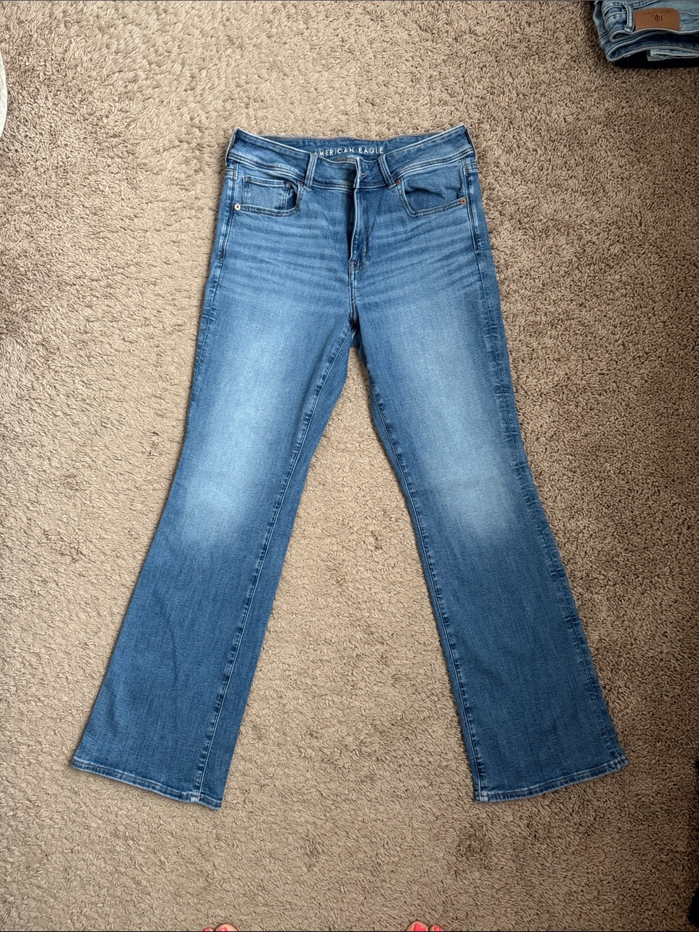 American Eagle Outfitters Blue Flare Jeans